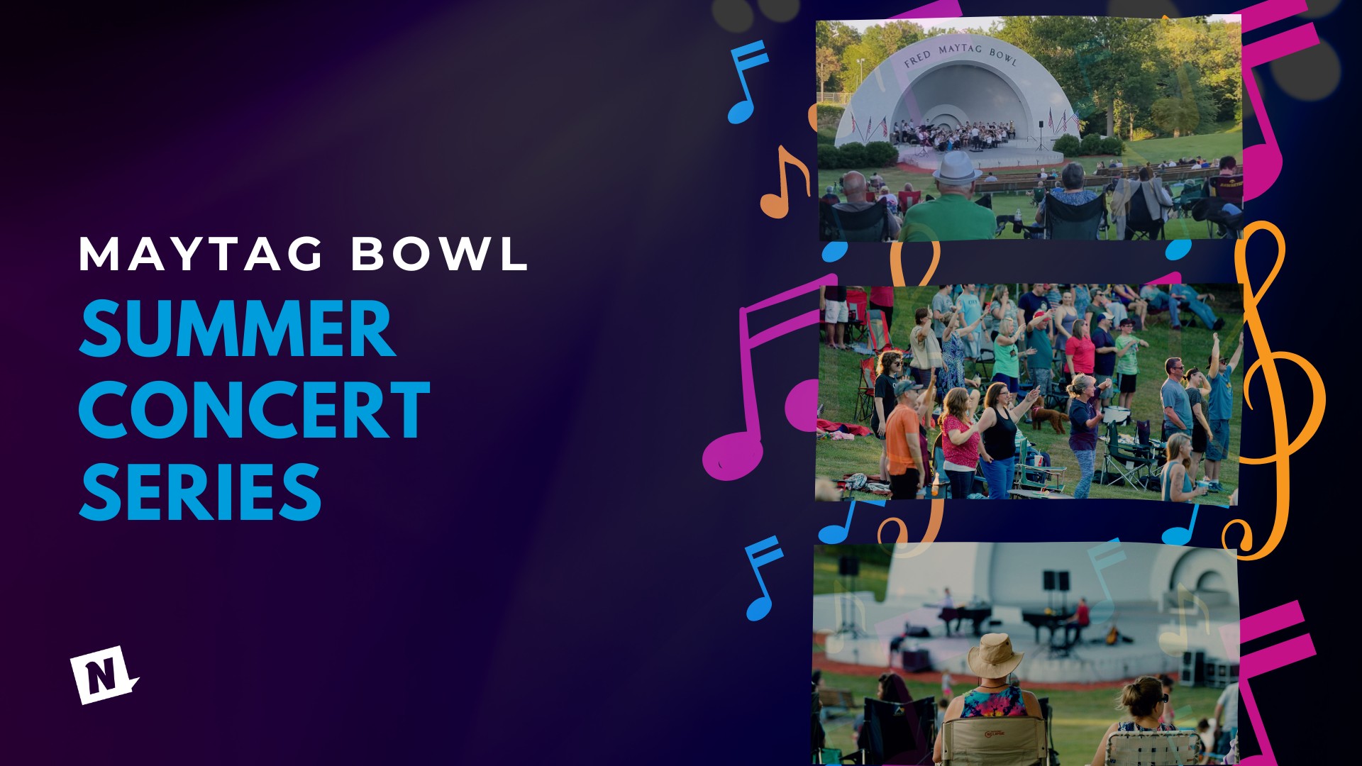 Maytag Bowl Summer Concert Series Photo - Click Here to See