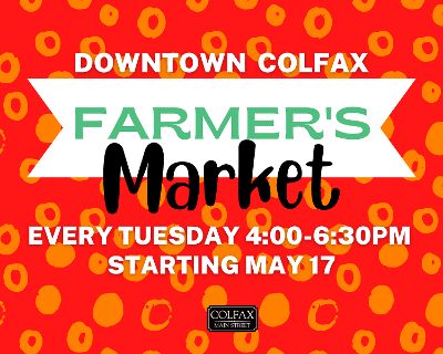 Downtown Colfax Farmers Market Photo - Click Here to See